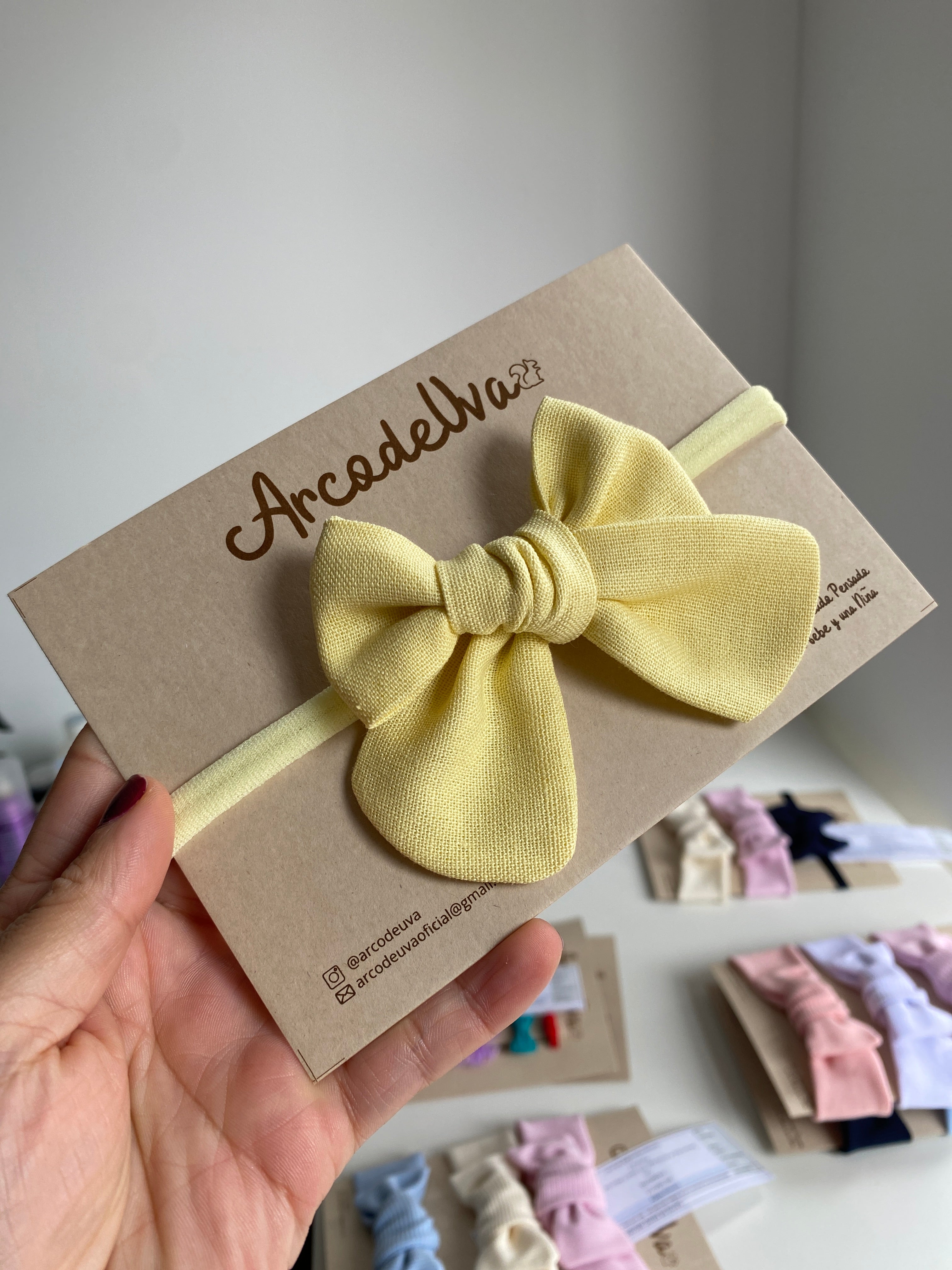 LAZO LINO FLORENCIA AMARILLO - UND