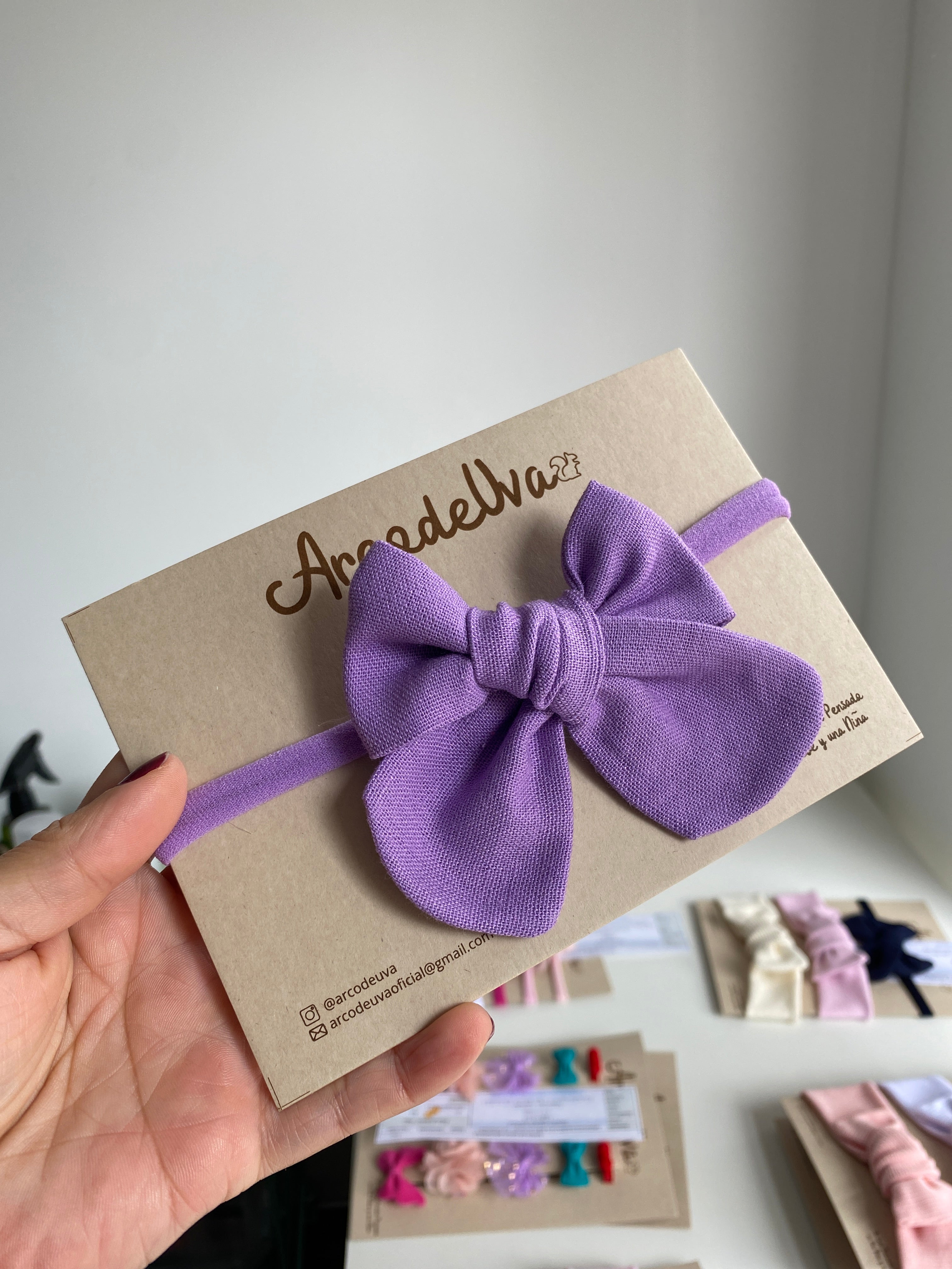 LAZO LINO FLORENCIA LILA - UND