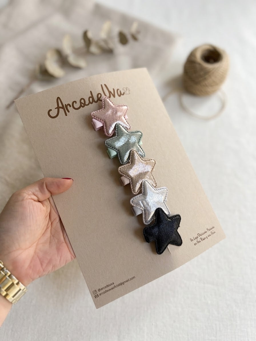KIT DE PINZAS ESTRELLA MAXI  * 5 UND