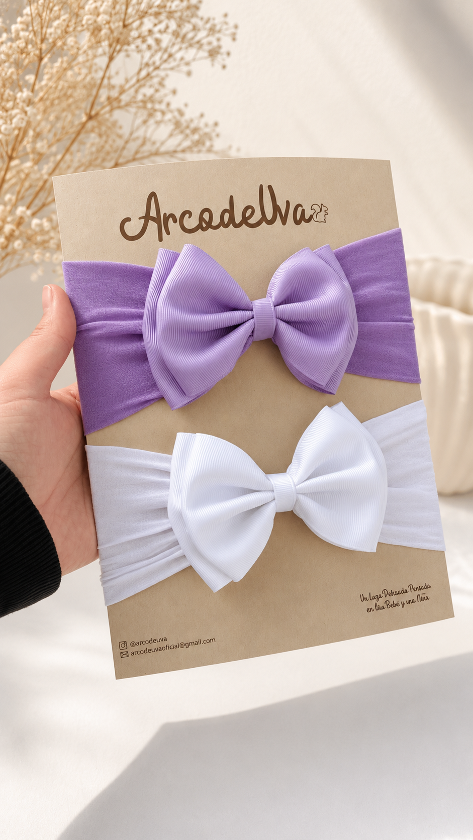 DIADEMA ARI MOÑO MAXI * 2 UND