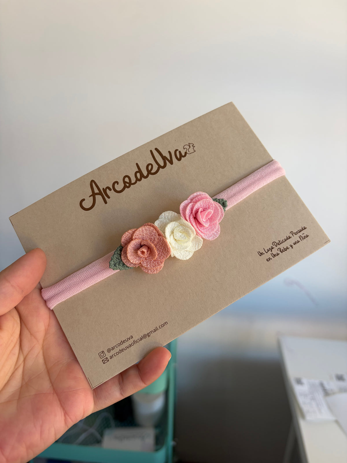 LAZO ELISA BABY ROSA - UND