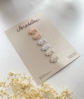 KIT DE PINZAS ANGELICA ENCAJE * 6 UND