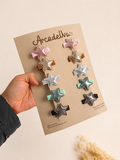 KIT DE PINZAS ESTRELLAS * 10 UND